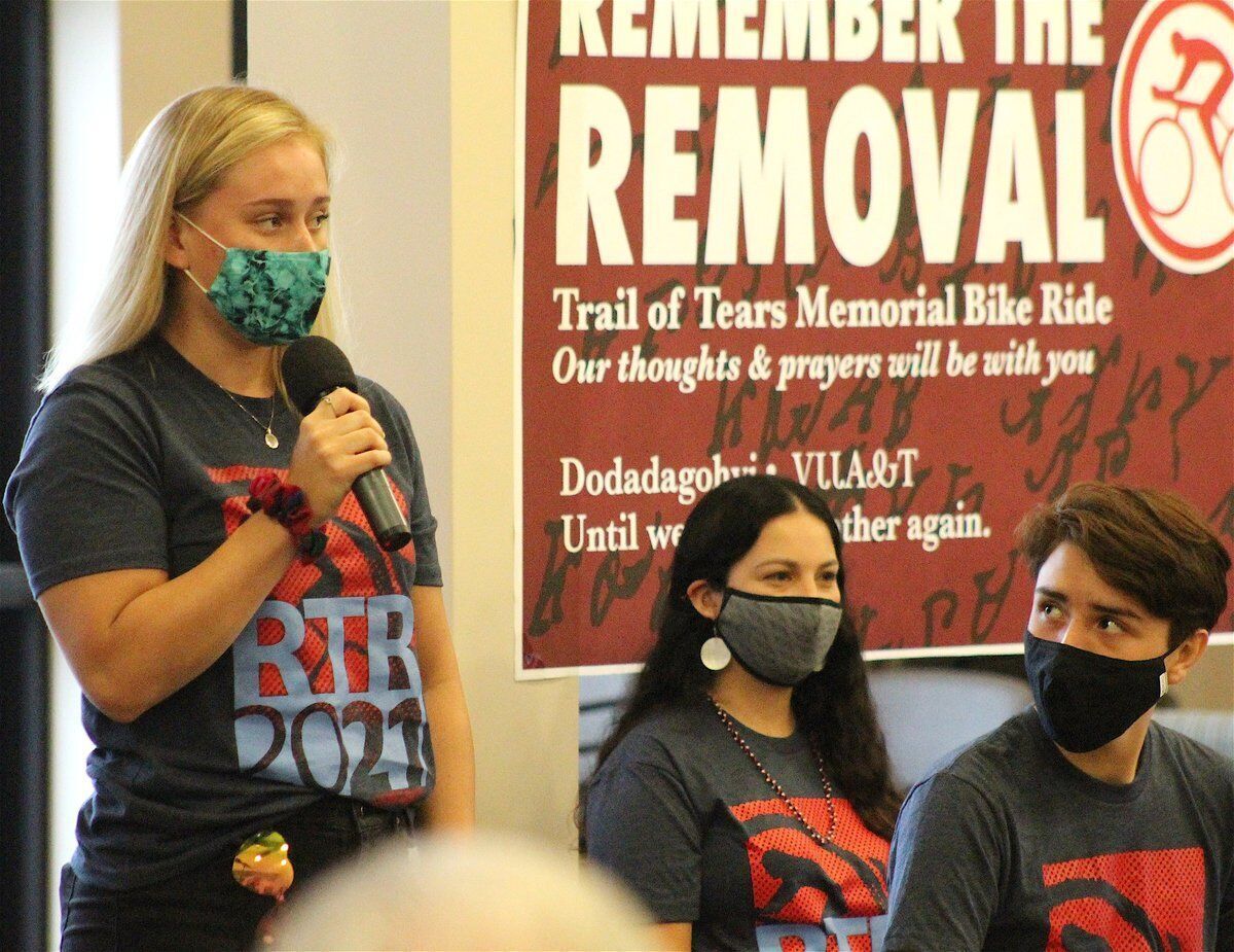 THE JOURNEY HOME: Six Cherokee Nation citizens are about to pedal their way from ancestral lands in Georgia, back to Tahlequah